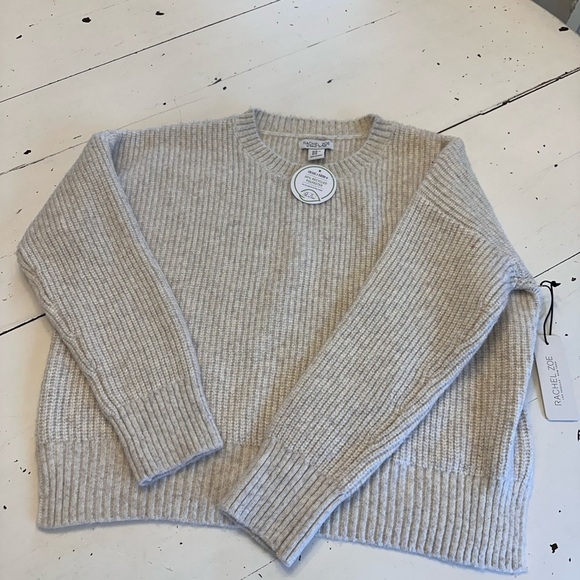 Rachel Zoe Sweaters - Rachel Zoe Ivory Crew Neck Sweater - NWT